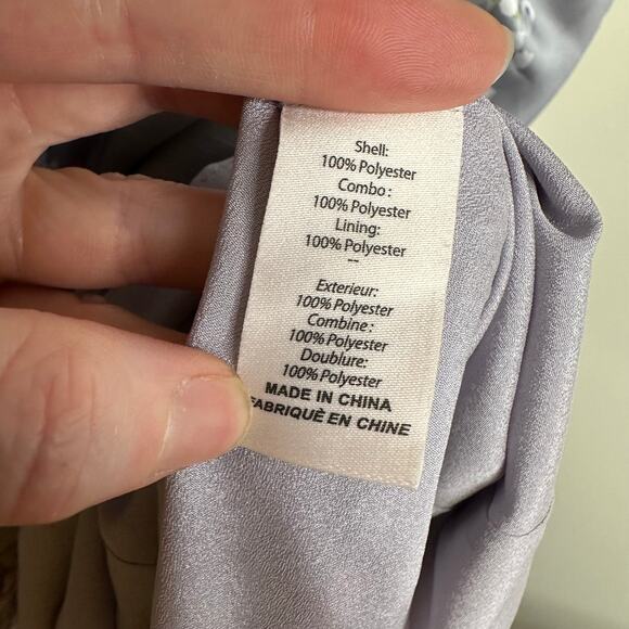 Sz 8 Cinq à Sept Terrence Satin Floral Midi Dress Cocktail Wedding Guest Romance - Picture 6 of 11